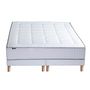 Voir la diapositive 3 : IDLITERIE Ensemble matelas Ressort 7 zones + sommier + oreiller + couette - FABRICATION FRANCAISE