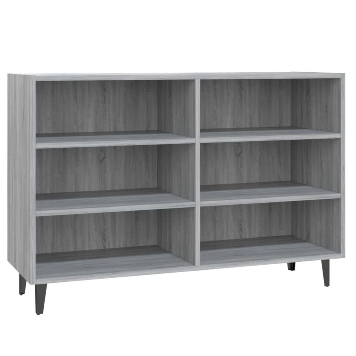 VIDAXL Buffet sonoma gris 103,5x35x70 cm bois d'ingenierie
