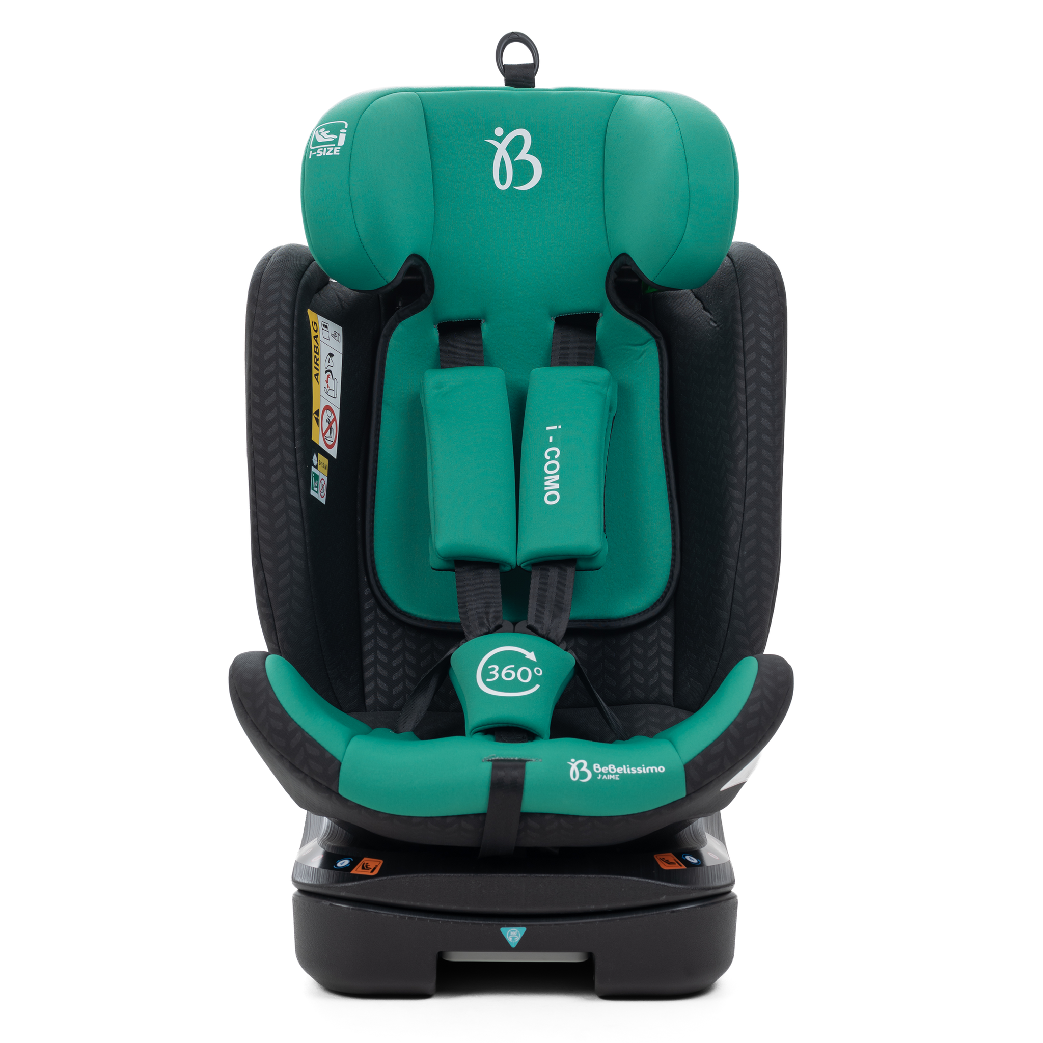 Voir la diapositive 4 : BEBELISSIMO Siège auto isofix - pivontant 360 ° - 40-150 cm -  0-36kg  i- como