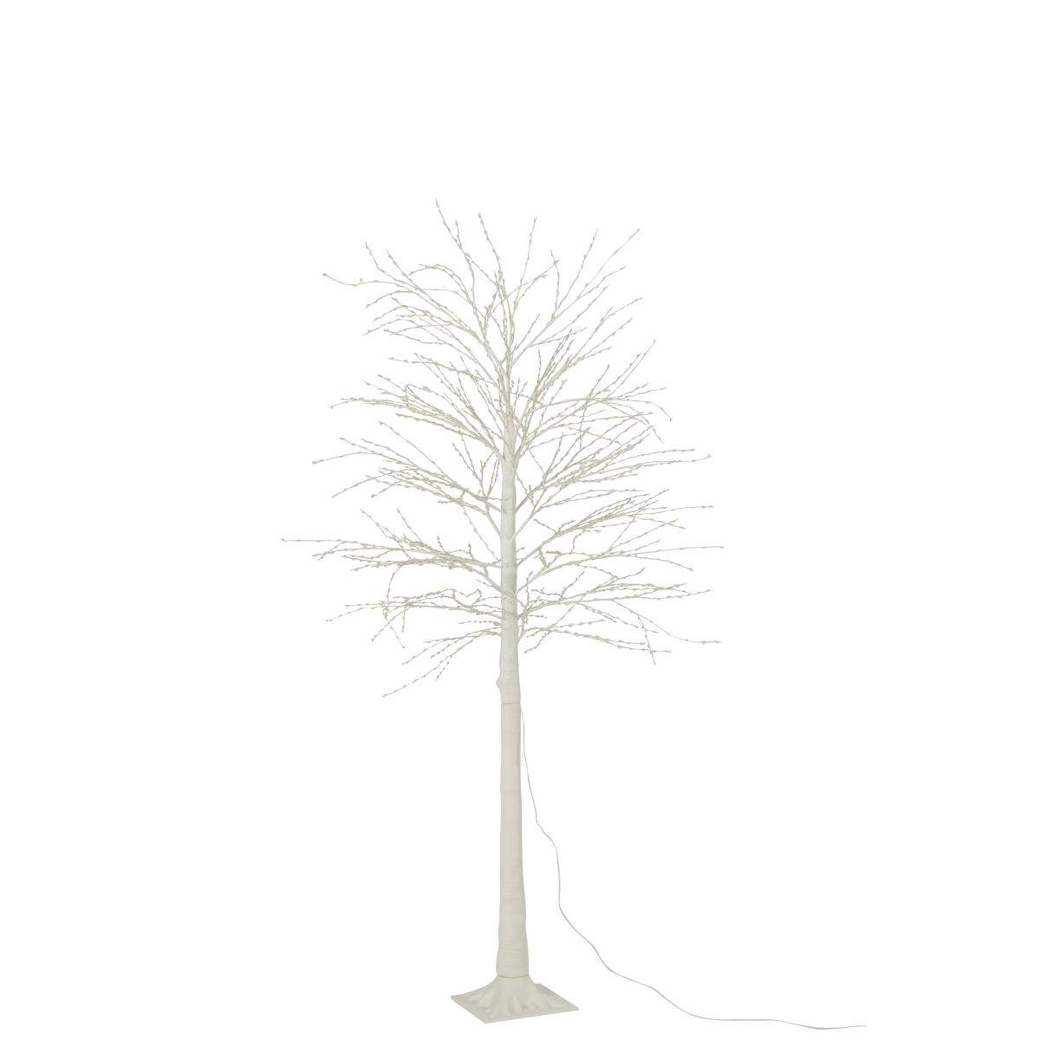 Voir la diapositive 2 : J-LINE Arbre 2000 led  automn  180cm blanc