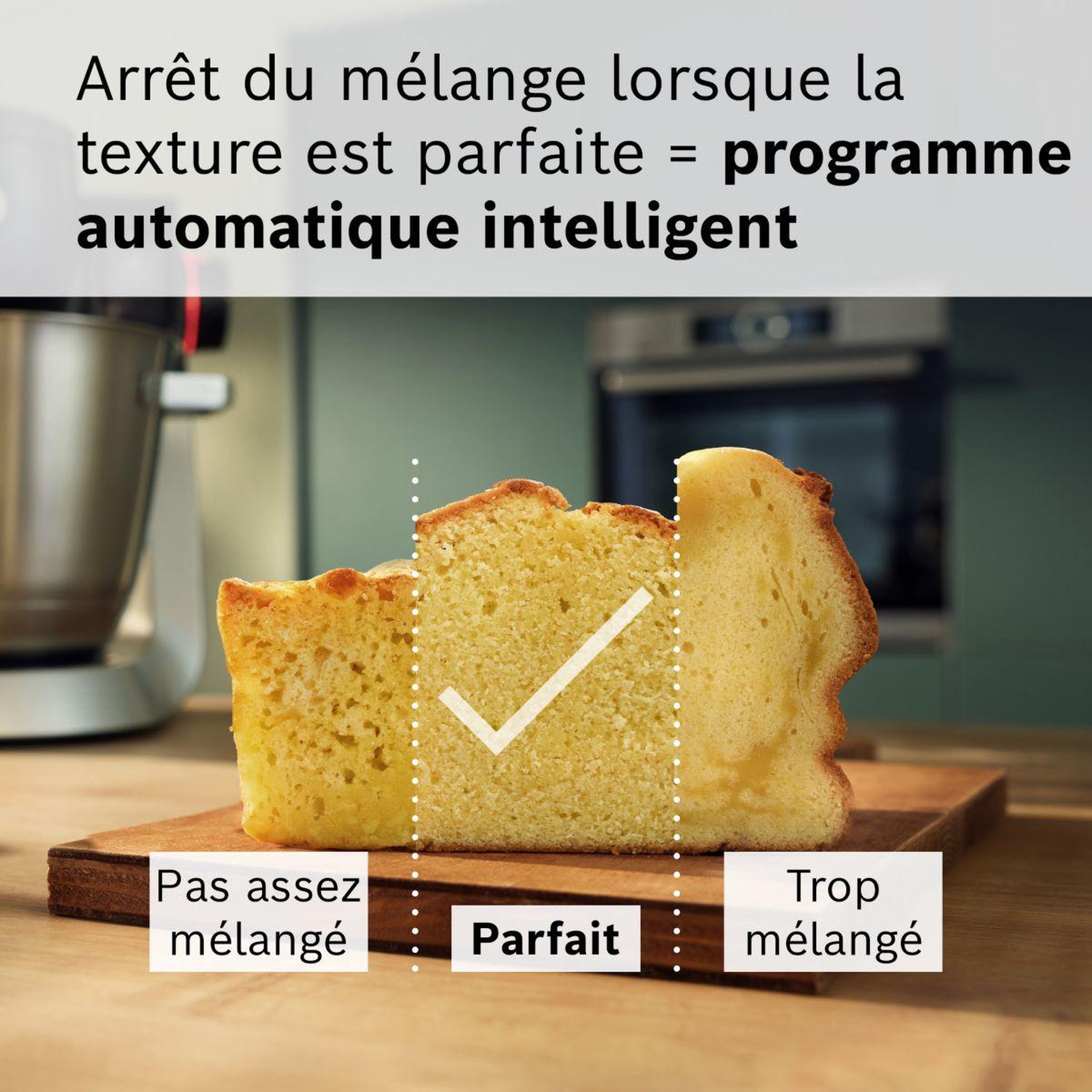 Voir la diapositive 5 : BOSCH Robot pâtissier série 6 mums6zs00