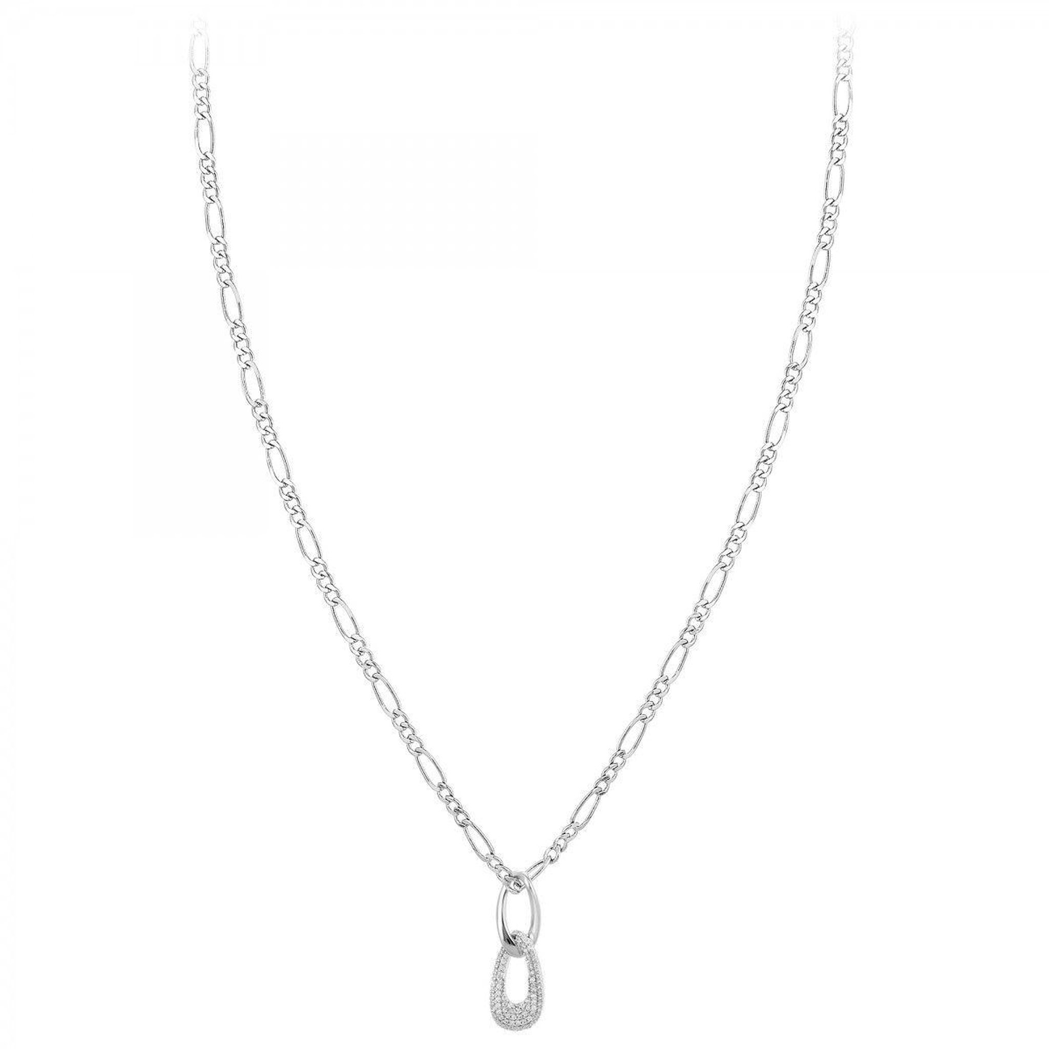 Voir la diapositive 3 : SC CRYSTAL Sautoir SC Crystal orné de Cristaux scintillants