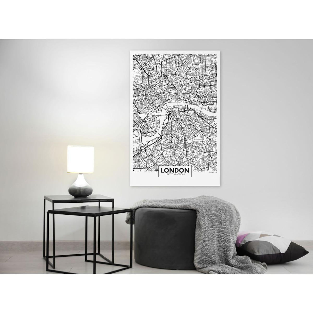 Paris Prix Tableau Imprimé  Map of London