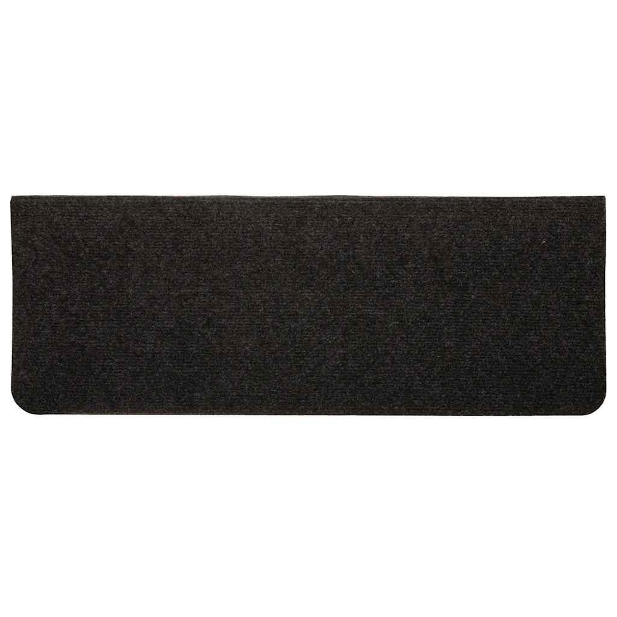 Voir la diapositive 4 : VIDAXL Tapis d'escalier auto-adhesifs 30 pcs noir 65x24,5x3,5 cm