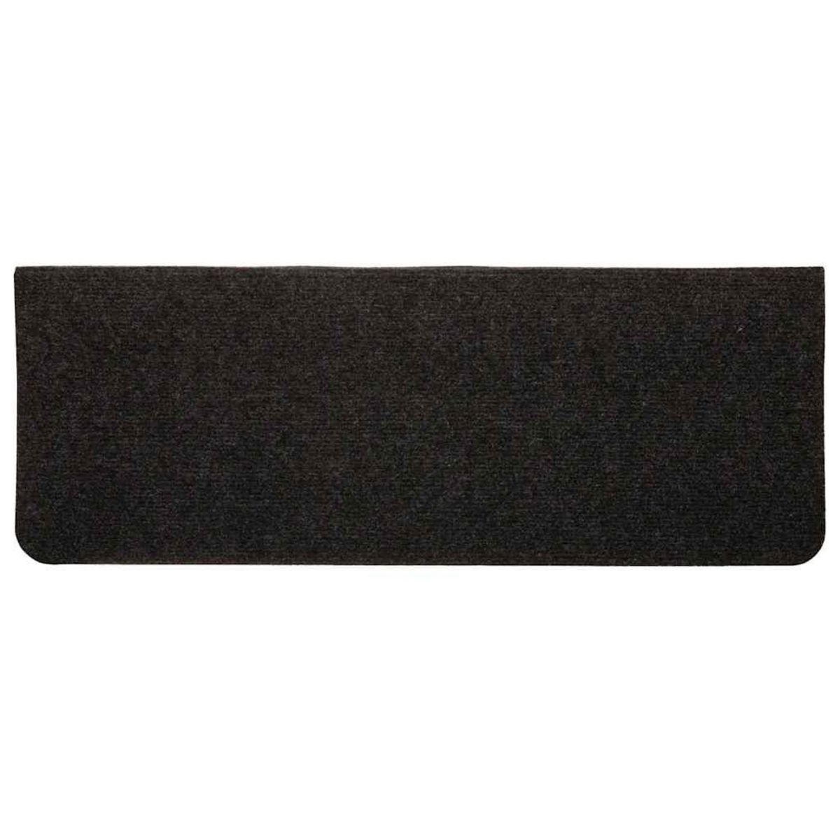 VIDAXL Tapis d'escalier auto-adhesifs 30 pcs noir 65x24,5x3,5 cm