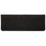 Voir la diapositive 4 : VIDAXL Tapis d'escalier auto-adhesifs 30 pcs noir 65x24,5x3,5 cm