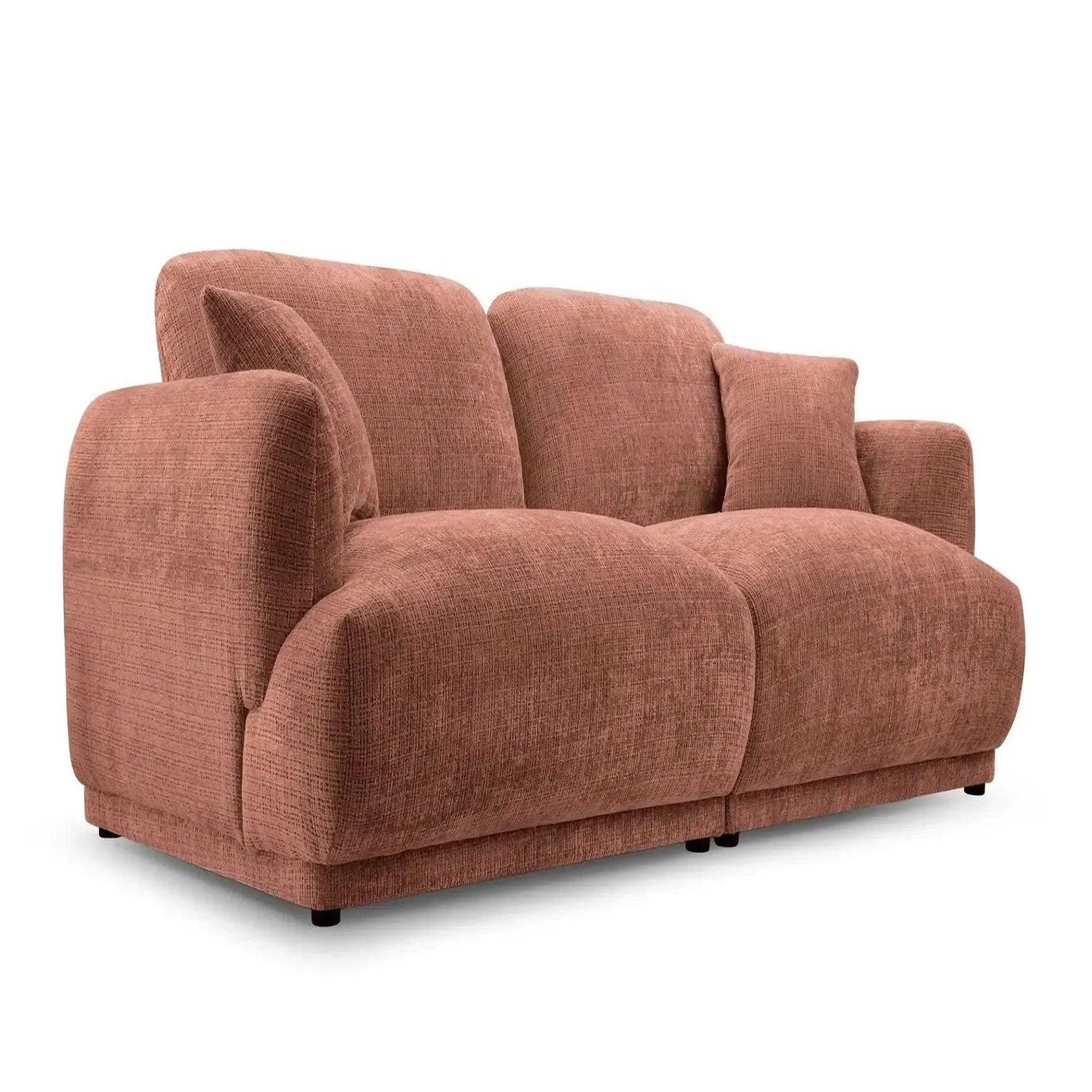 Voir la diapositive 6 : CASANOVA PARIS Rosalie - canapé droit tissu chenille 2 places