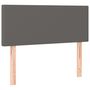 Voir la diapositive 2 : VIDAXL Tete de lit Gris 80x5x78/88 cm Similicuir