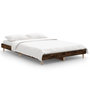 Voir la diapositive 2 : VIDAXL Cadre de lit sans matelas chene fume 120x190 cm bois ingenierie