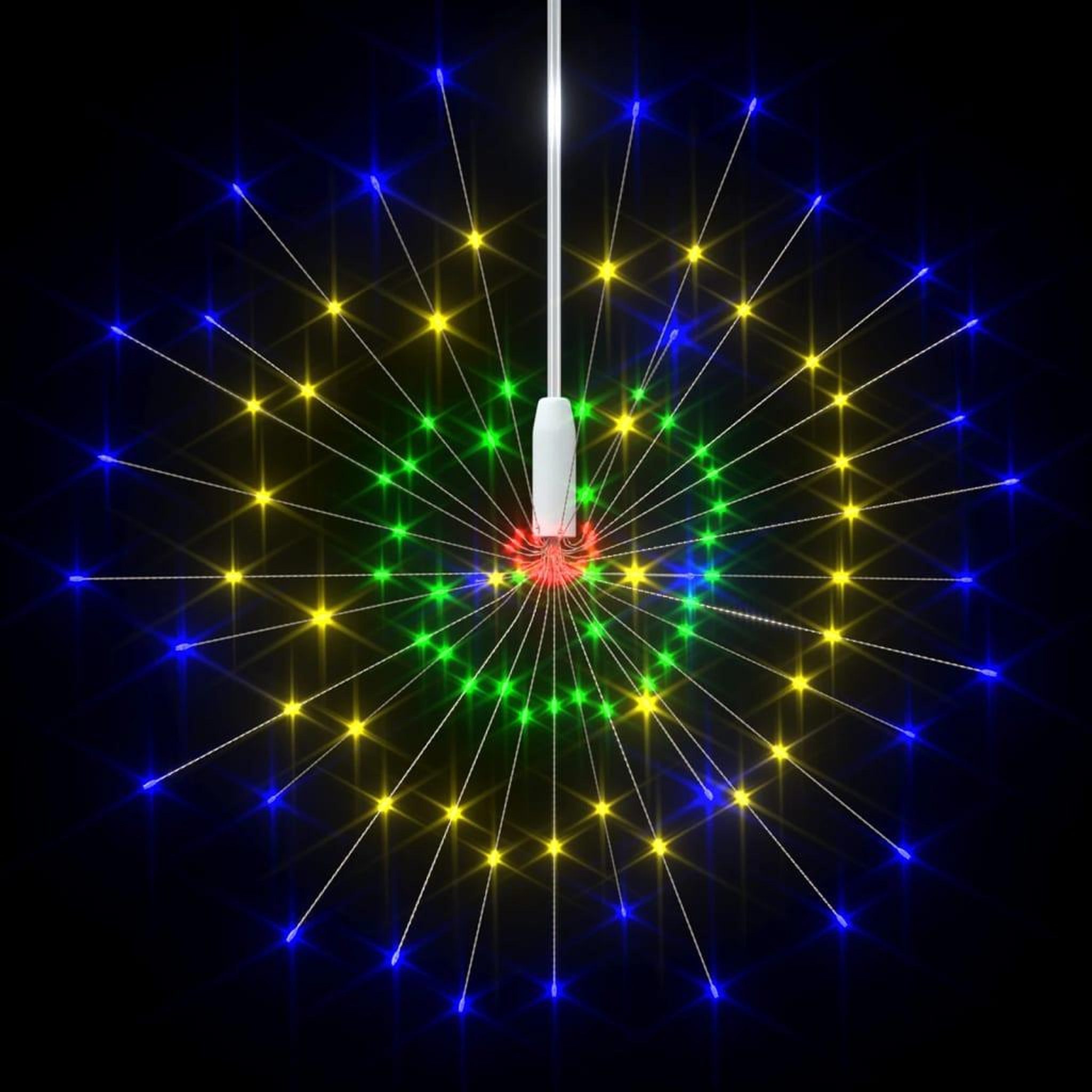 Voir la diapositive 5 : VIDAXL Feux d'artifice noël exterieur 10 pcs multicolore 20cm 1400 led