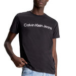 CALVIN KLEIN JEANS T Shirt  Homme Calvin Klein JeansCore Institutional. Coloris disponibles : Noir
