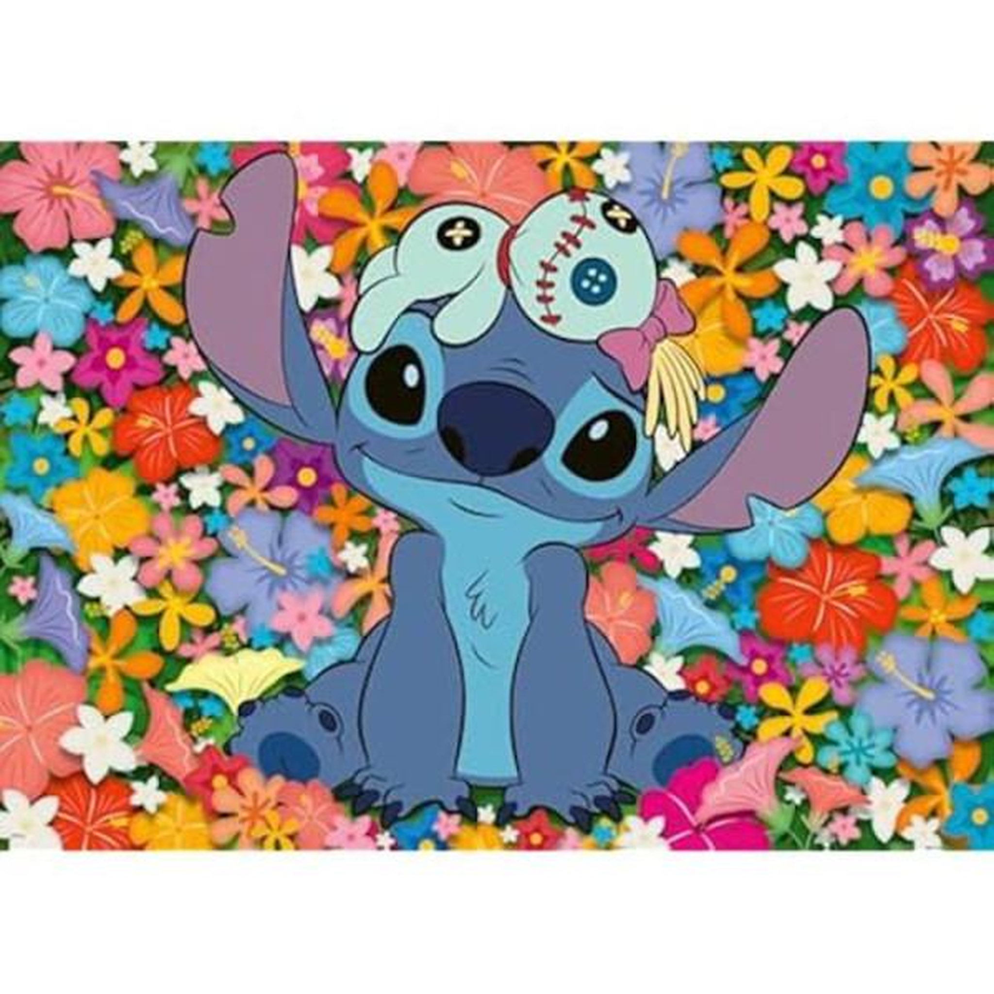 RAVENSBURGER Puzzle - ravensburger - 1000 pièces - stitch et souillon - intérieur - adultes et enfants dès 14 ans