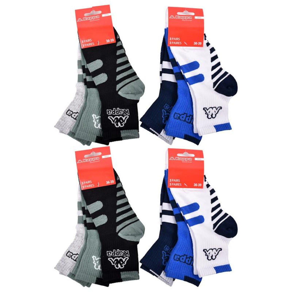 KAPPA Chaussettes KAPPA QUARTER