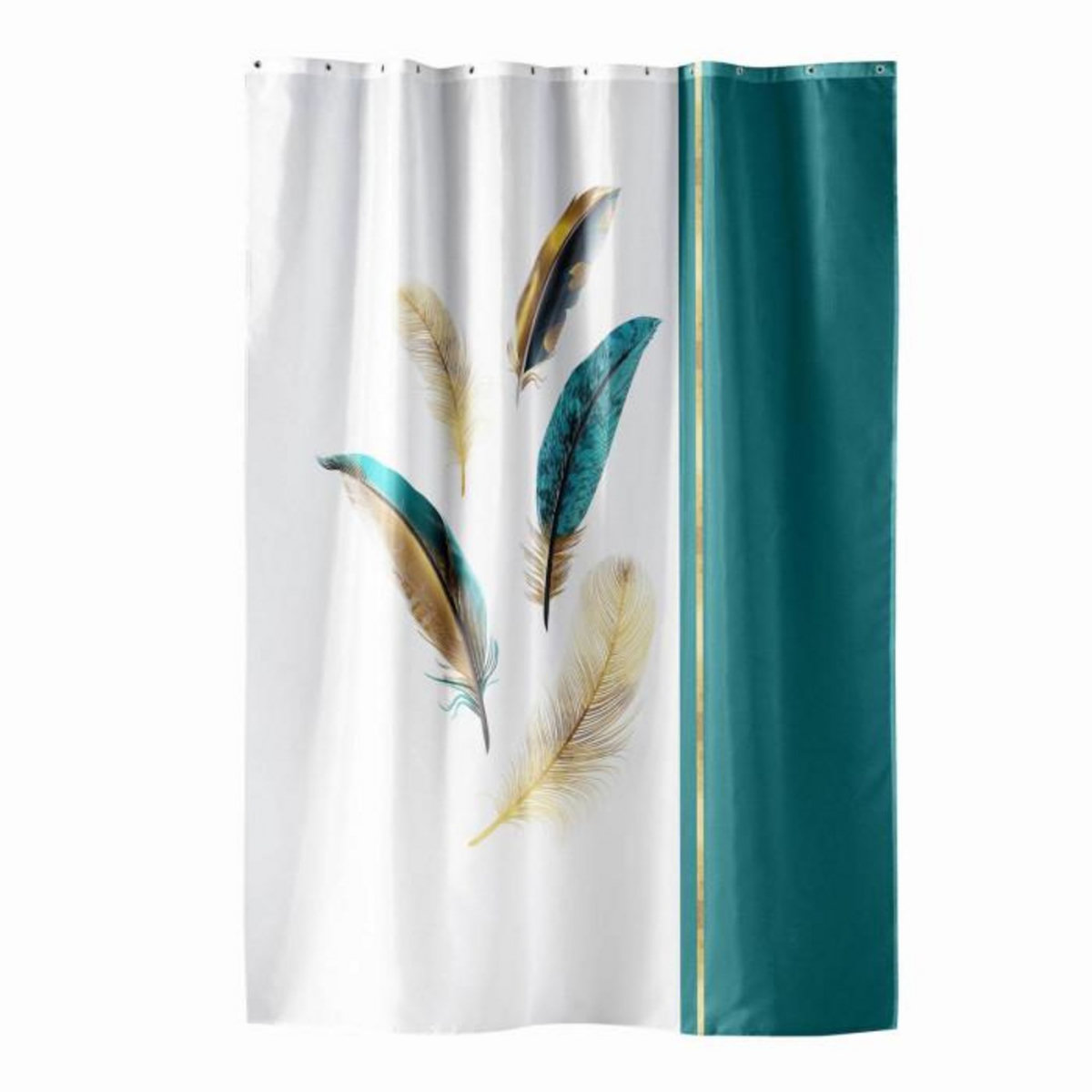 Paris Prix Rideau de Douche  Plumiss  180x200cm Multicolore