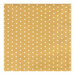 Paris Prix Lot de 20 Serviettes en Papier  Étoile  25x25cm Or