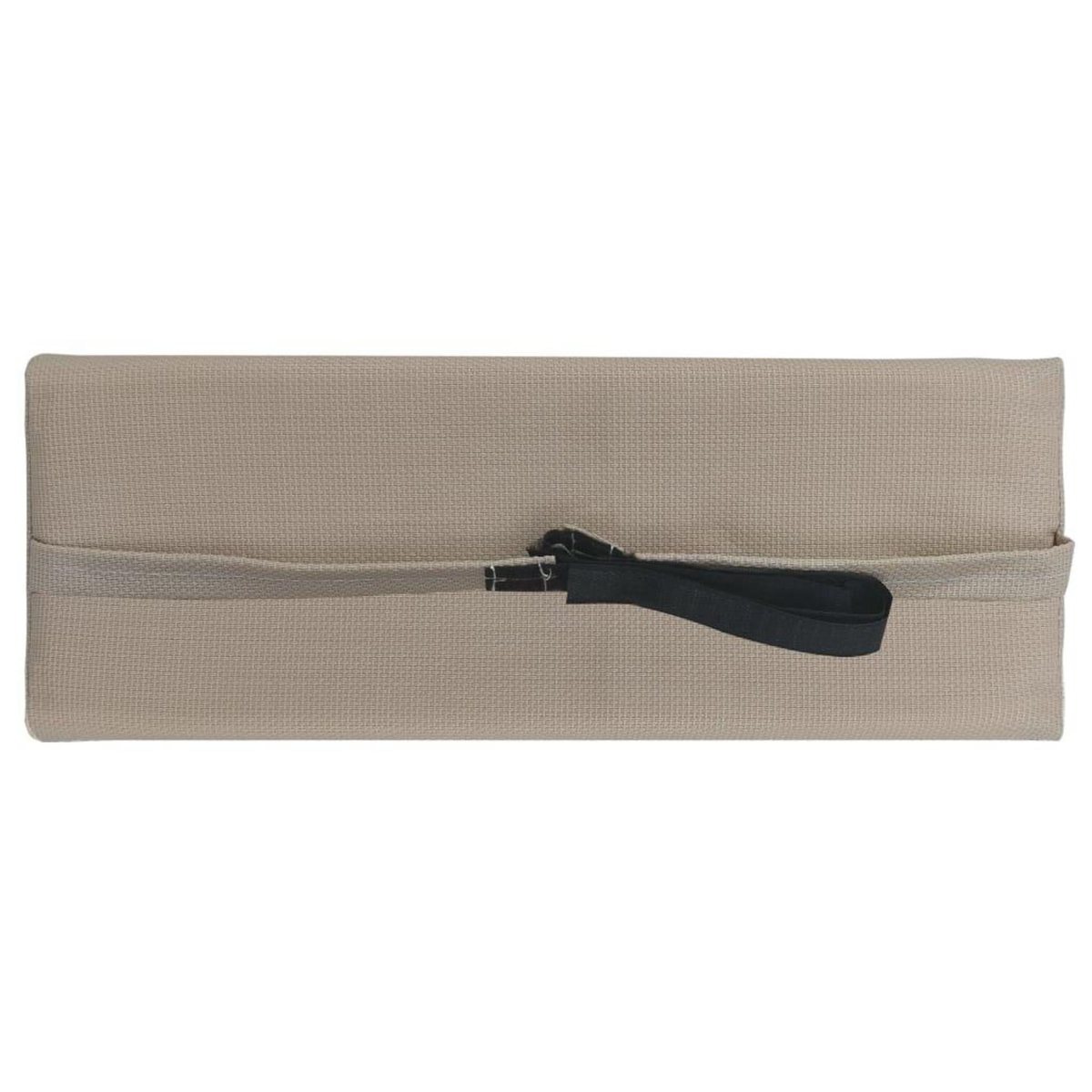 VIDAXL Appui-tete de chaise longue Taupe 40x7,5x15 cm Textilene