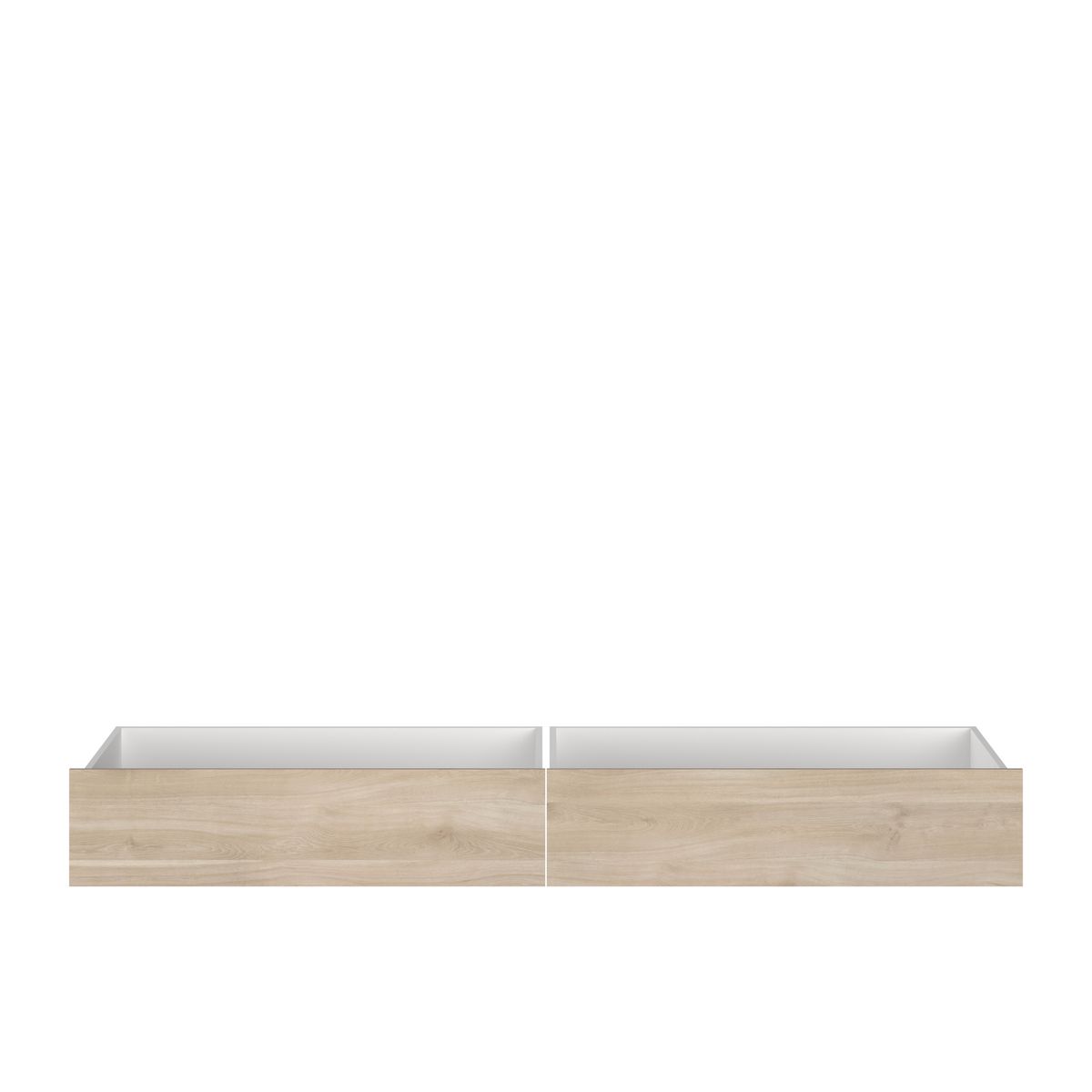 Lot de 2 tiroirs pour lit banquette 90x190/200cm NIGHT