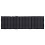 Voir la diapositive 5 : VIDAXL Coussin de chaise longue motif a carreaux noir tissu oxford