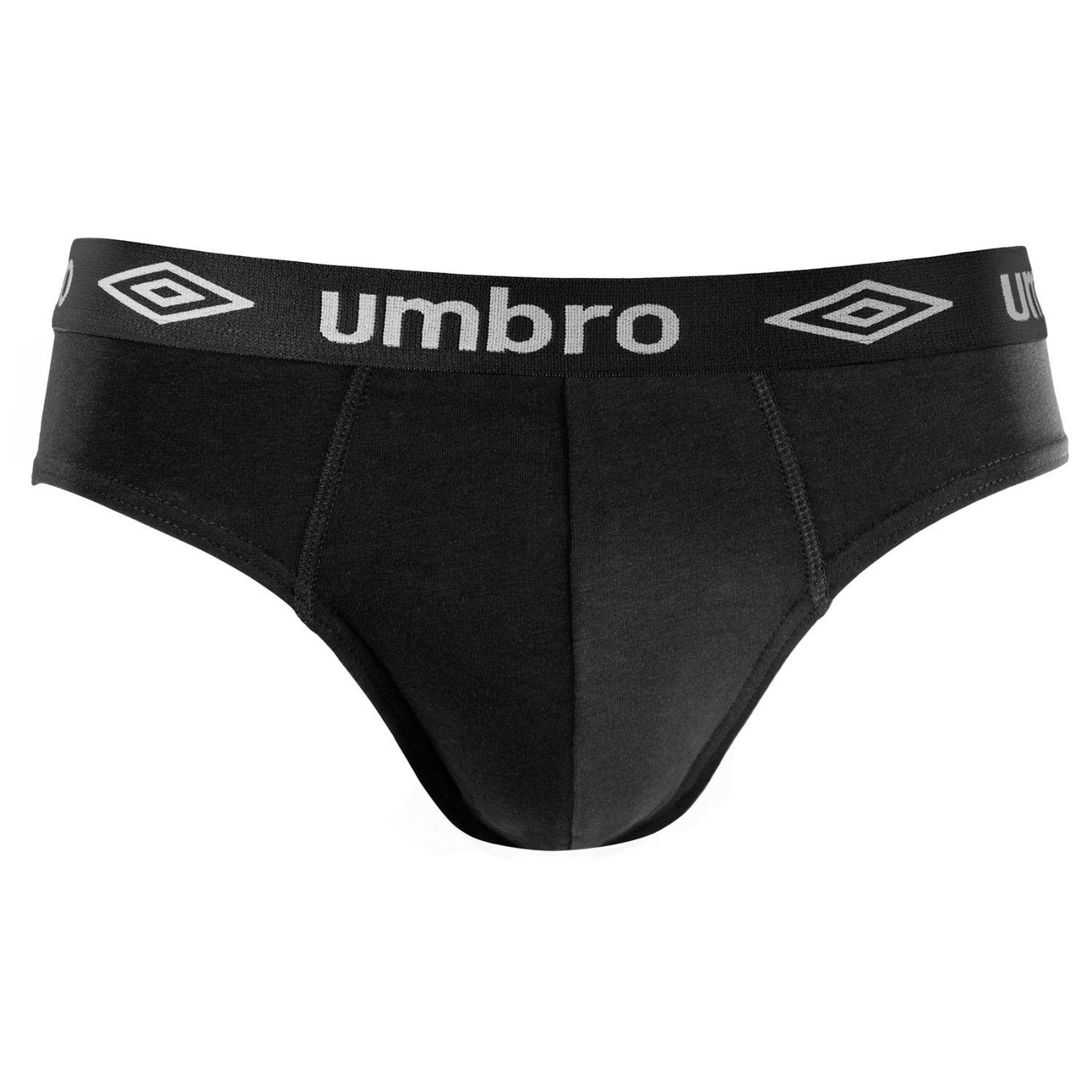 Voir la diapositive 3 : UMBRO Lot de 5 slips coton homme