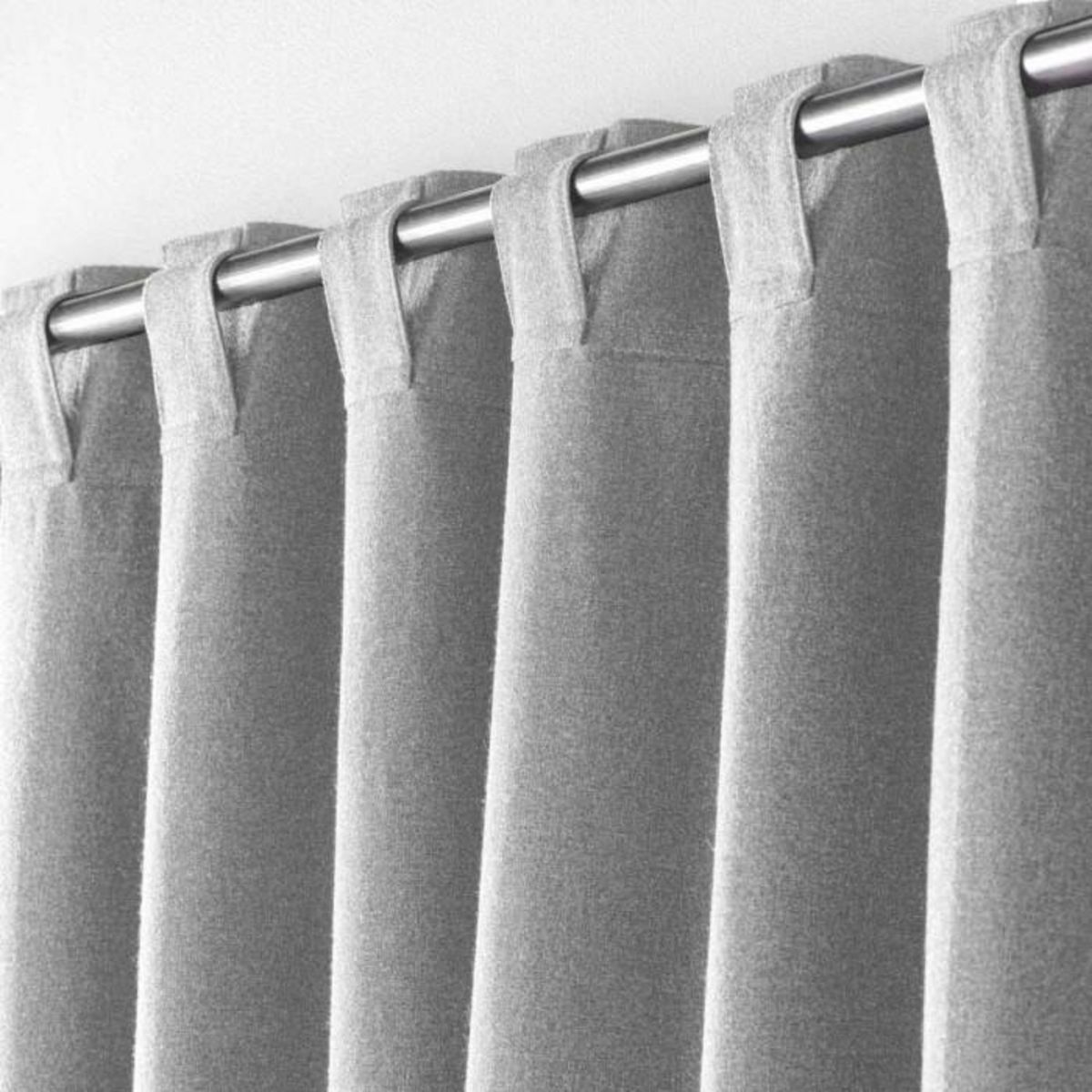 Paris Prix Rideau à Passants  Mistraline  140x240cm Gris Chiné