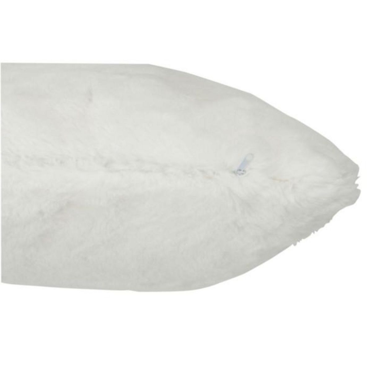 Paris Prix Coussin Imitation Fourrure  Cutie  45x45cm Blanc