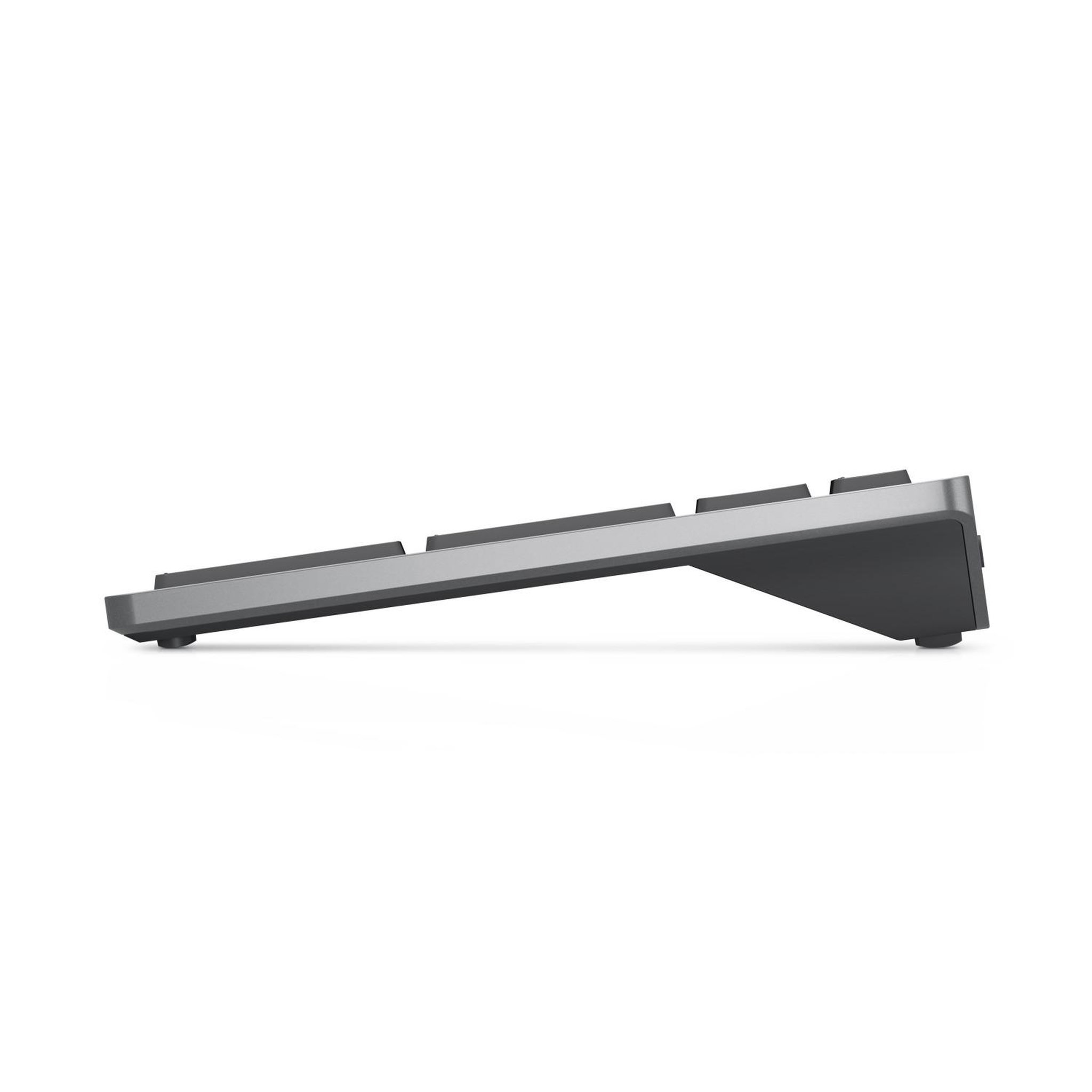 Voir la diapositive 3 : Dell Dell km7120w clavier souris incluse rf sans fil + bluetooth qwerty italien gris, titane