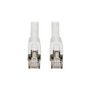 Voir la diapositive 3 : Eaton Câble Ethernet 1.83M Droit CAT8 Blanc