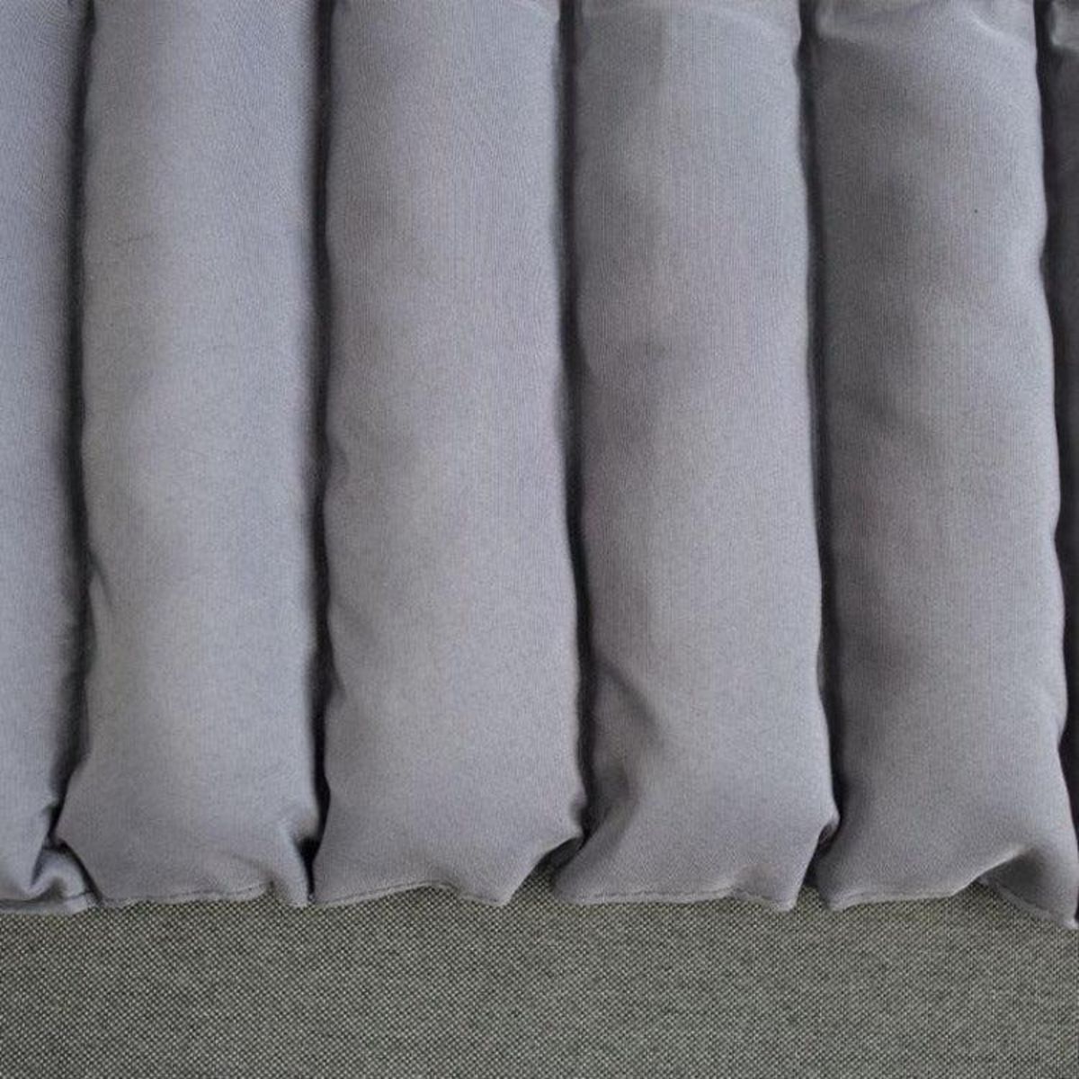 RED DECO Lot de 2 matelas bain de soleil 180cm gris anthracite - 2x sormiou gris anthracite