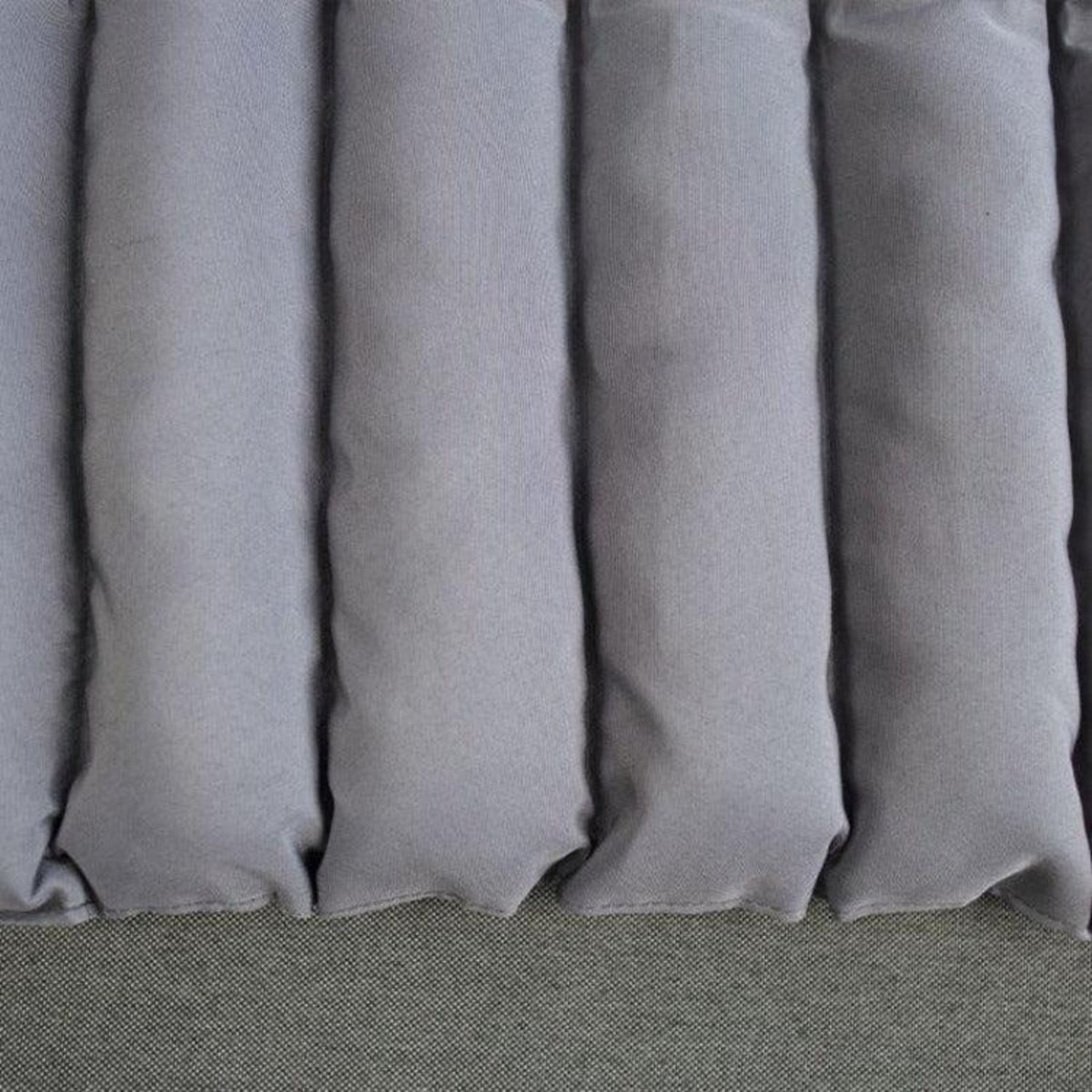 RED DECO Lot de 2 matelas bain de soleil 180cm gris anthracite - 2x sormiou gris anthracite