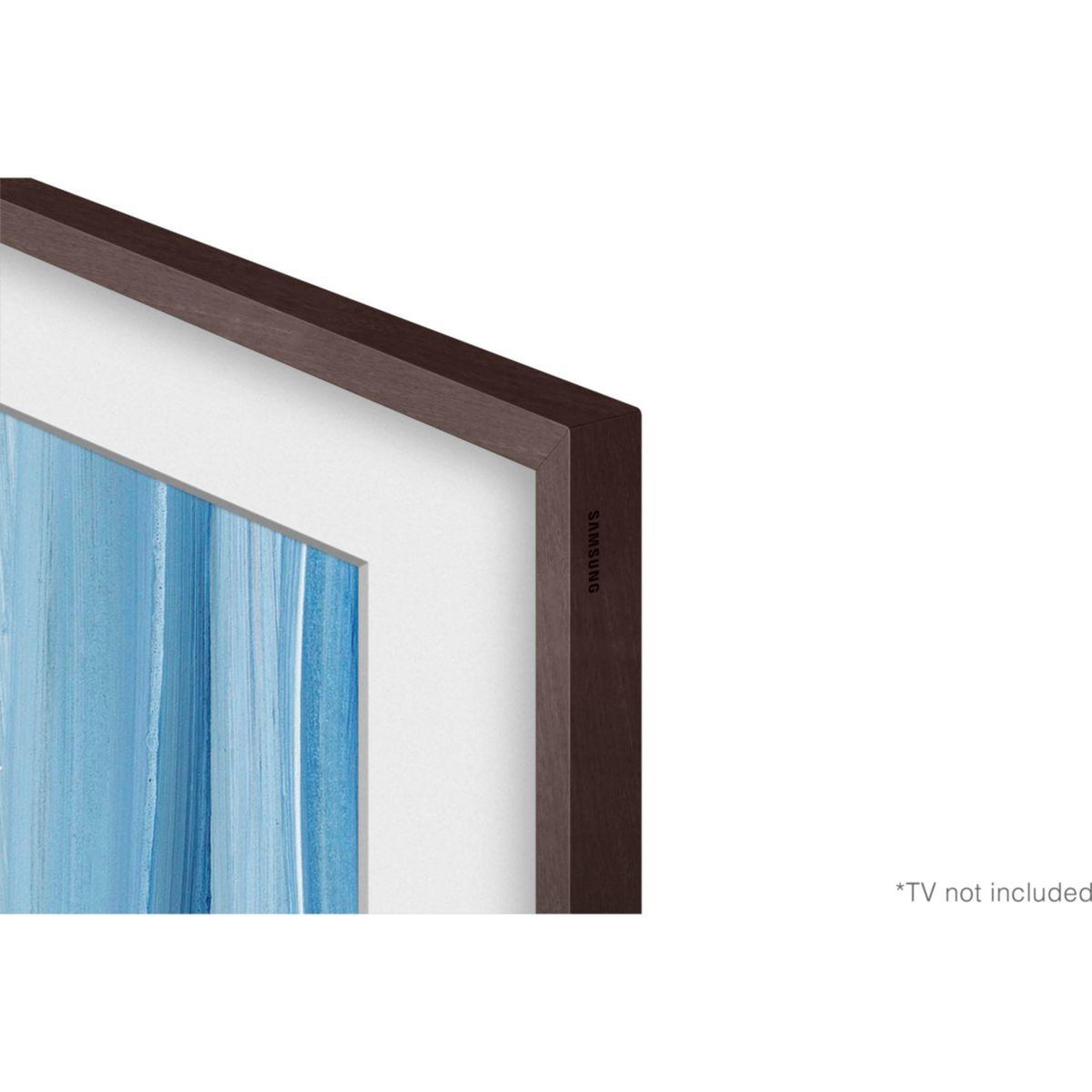Voir la diapositive 4 : Samsung Cadre the frame couleur noyer - compatible tv the frame 65''