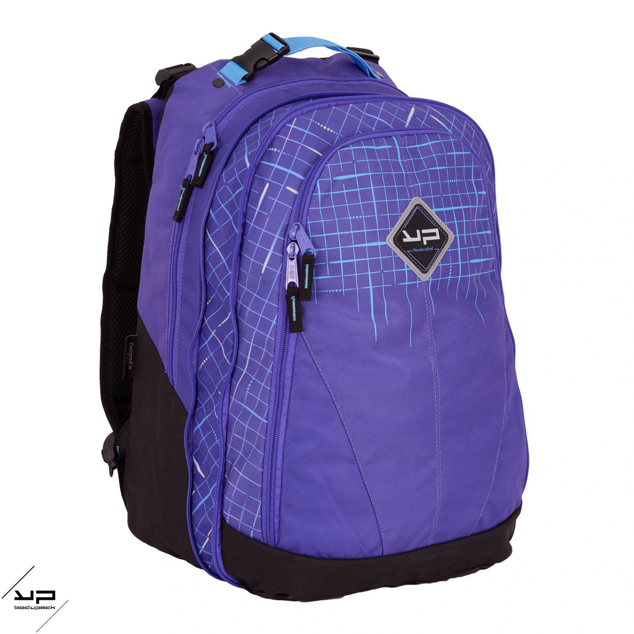 Voir la diapositive 4 : BODYPACK BODYPACK Sac à dos 2 compartiments Etoile filée Violet