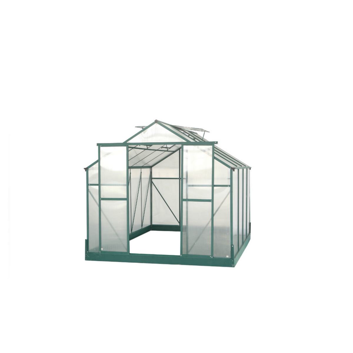 Hisense Serre jardin aluminium 7.44 m² vert - sr3024j