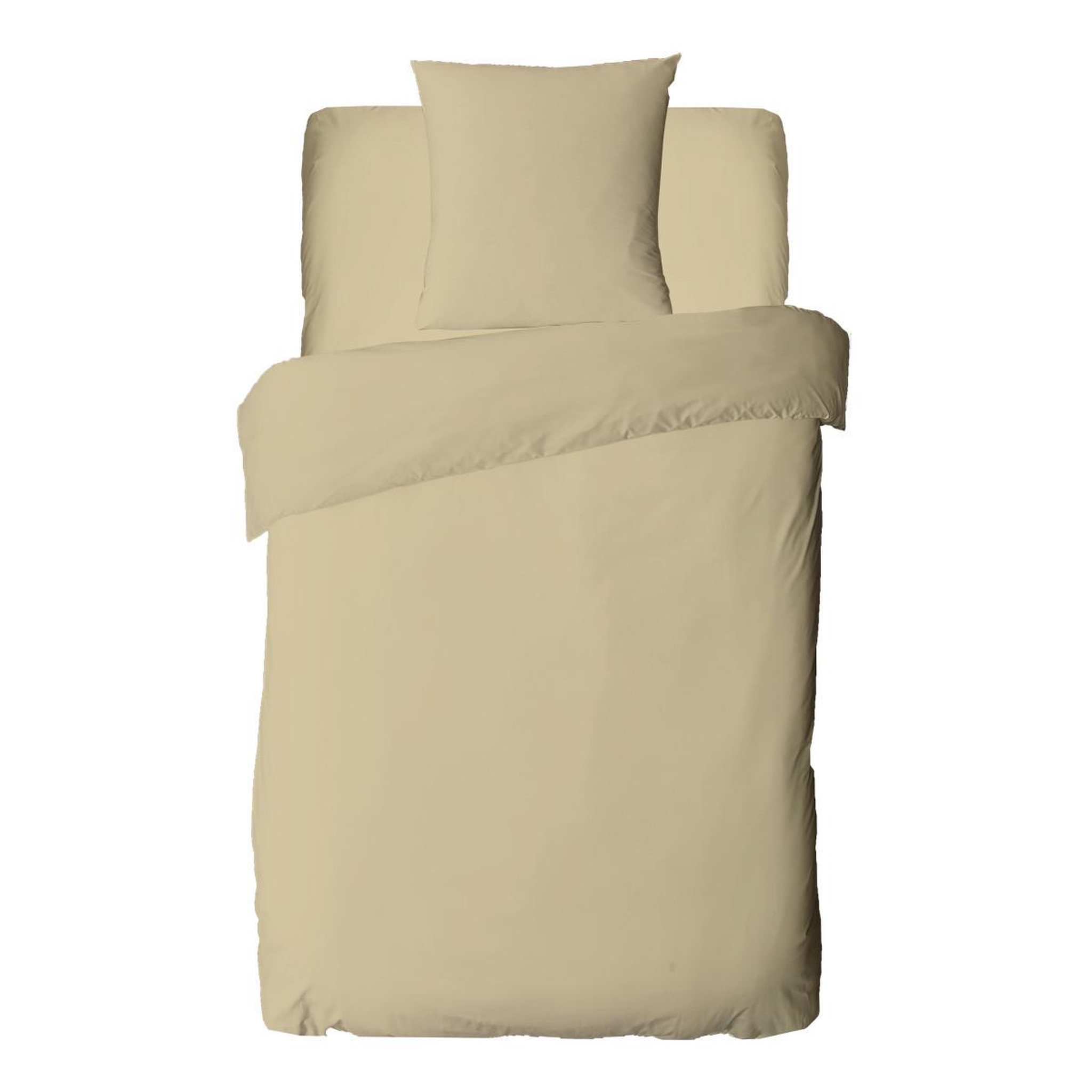 Voir la diapositive 3 : FUTURE HOME Drap housse uni en coton 57 fils