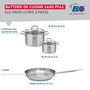 Voir la diapositive 2 : ELO Ensemble de 1 Poêle de cuisson 24 cm et 2 faitouts 14 et 20 cm Elo Profi Citrin