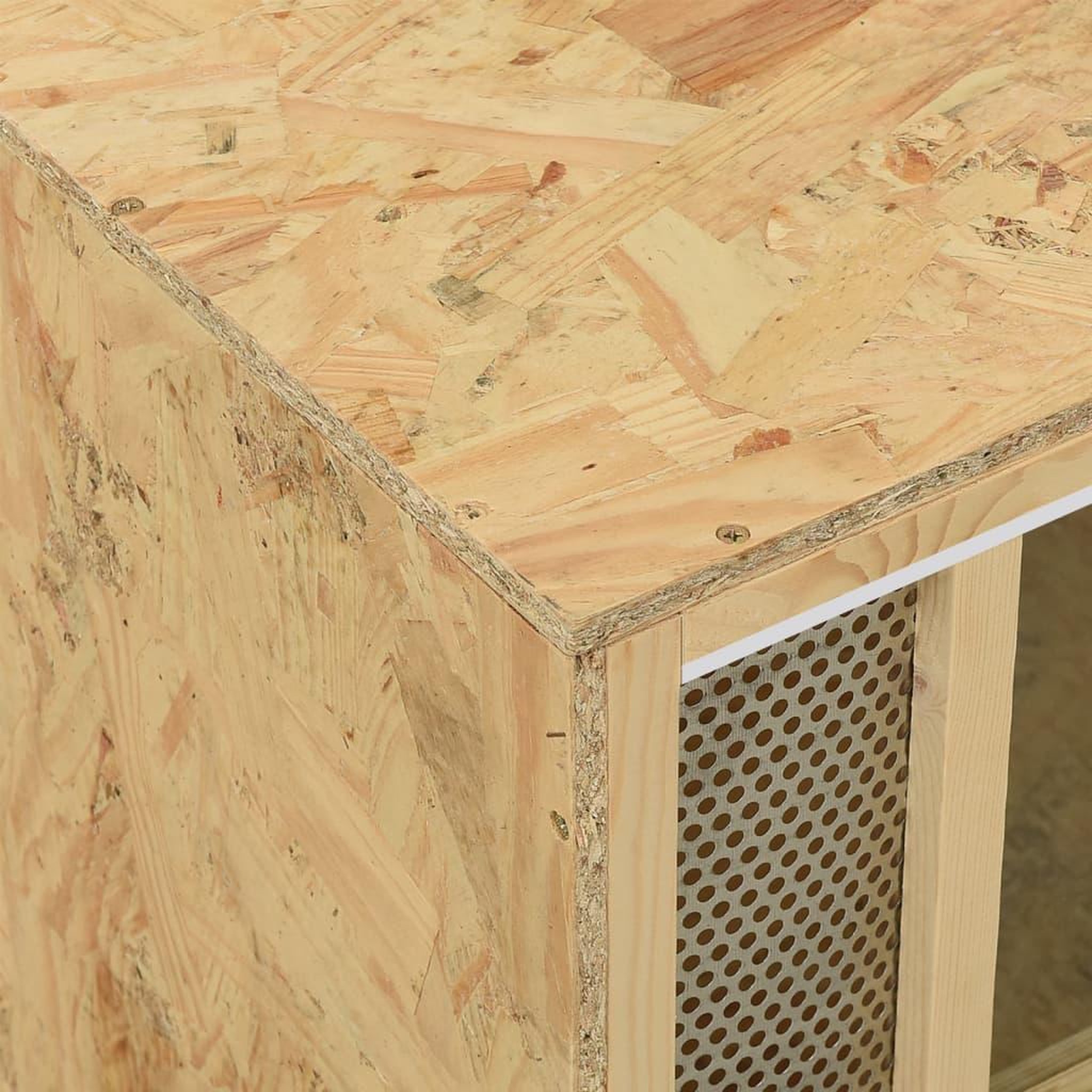 Voir la diapositive 5 : VIDAXL Terrarium bois d'ingenierie 80x40x40 cm