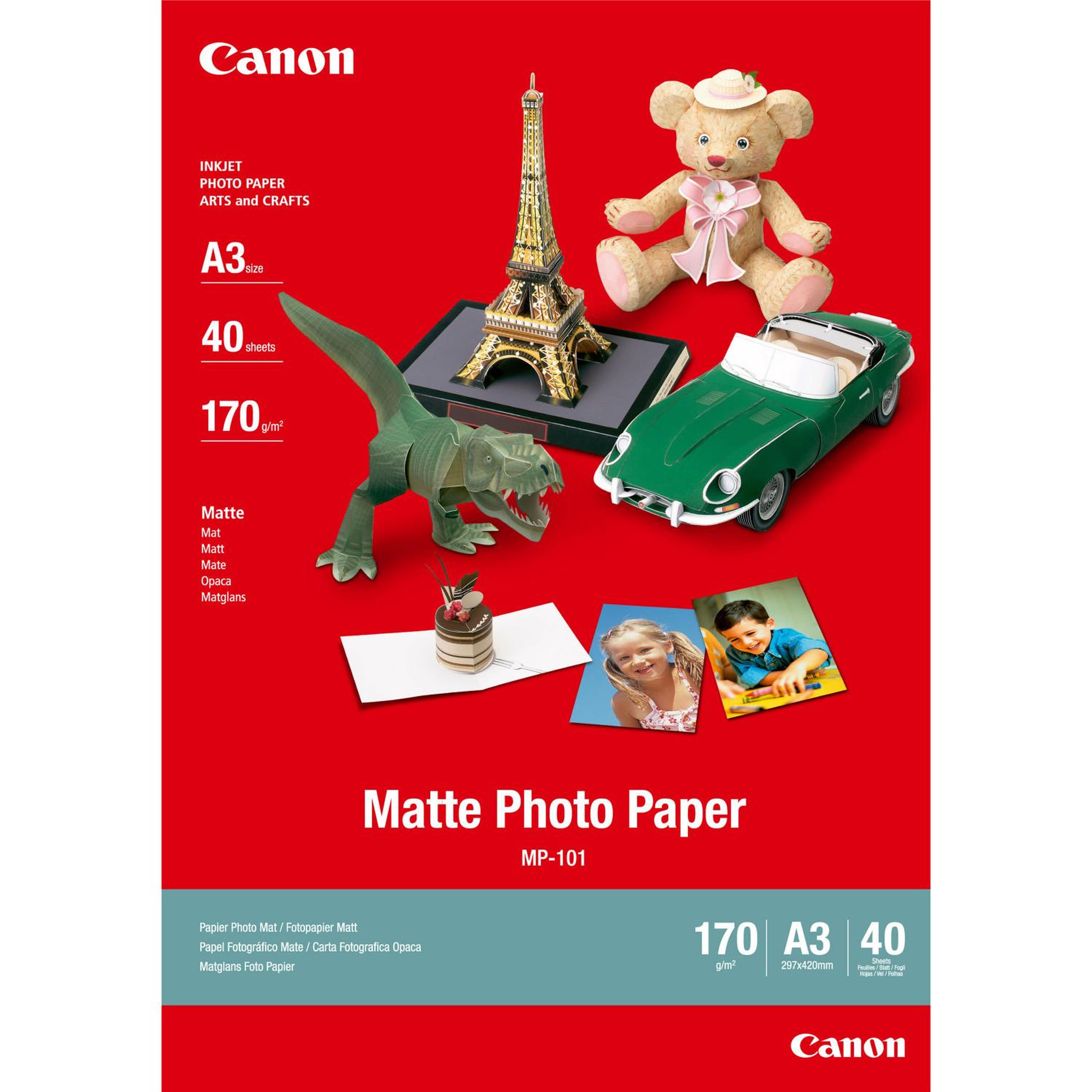 Voir la diapositive 2 : Canon Canon 7981a008 papier photos