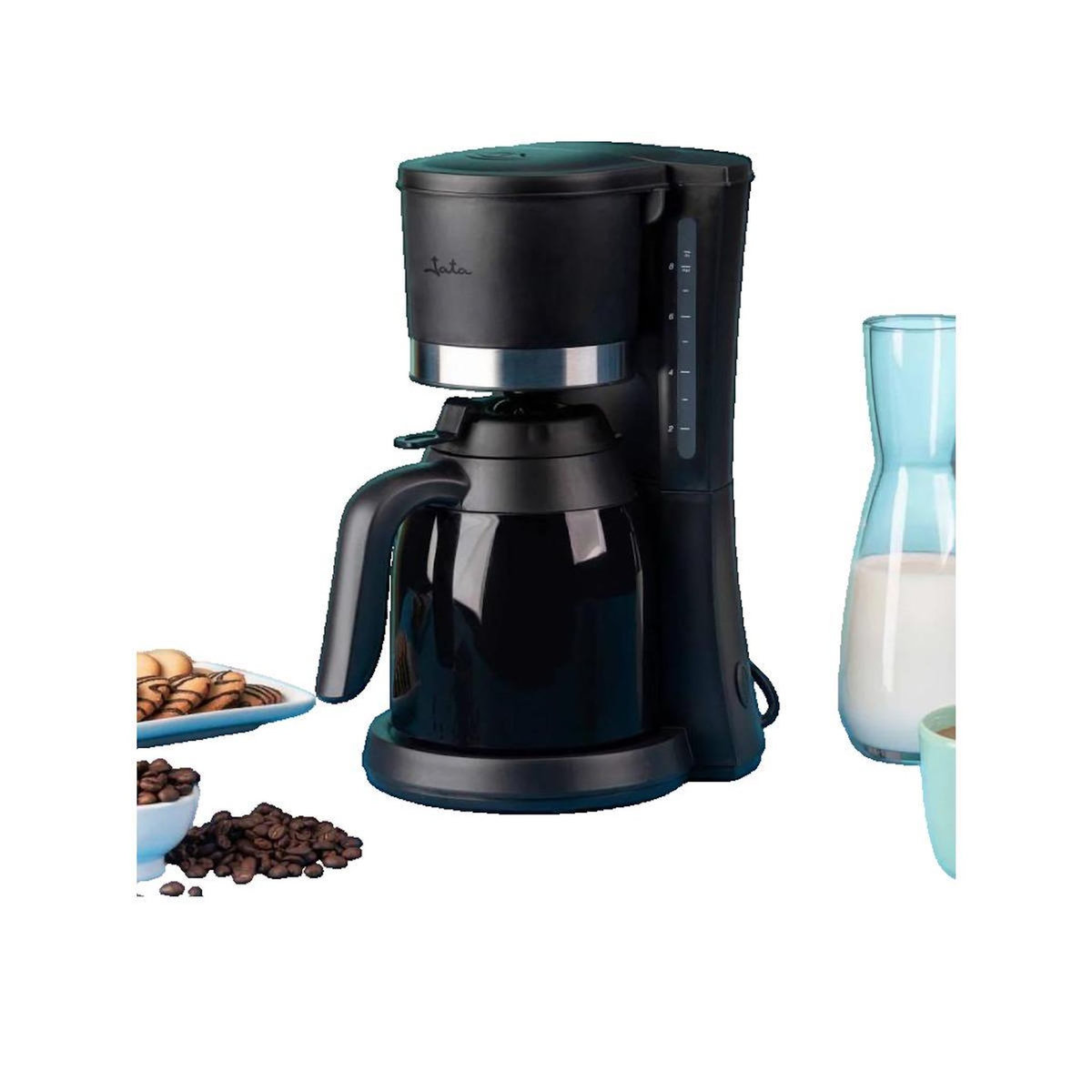 JATA Cafetière JATA JECA1800 1 litre noire