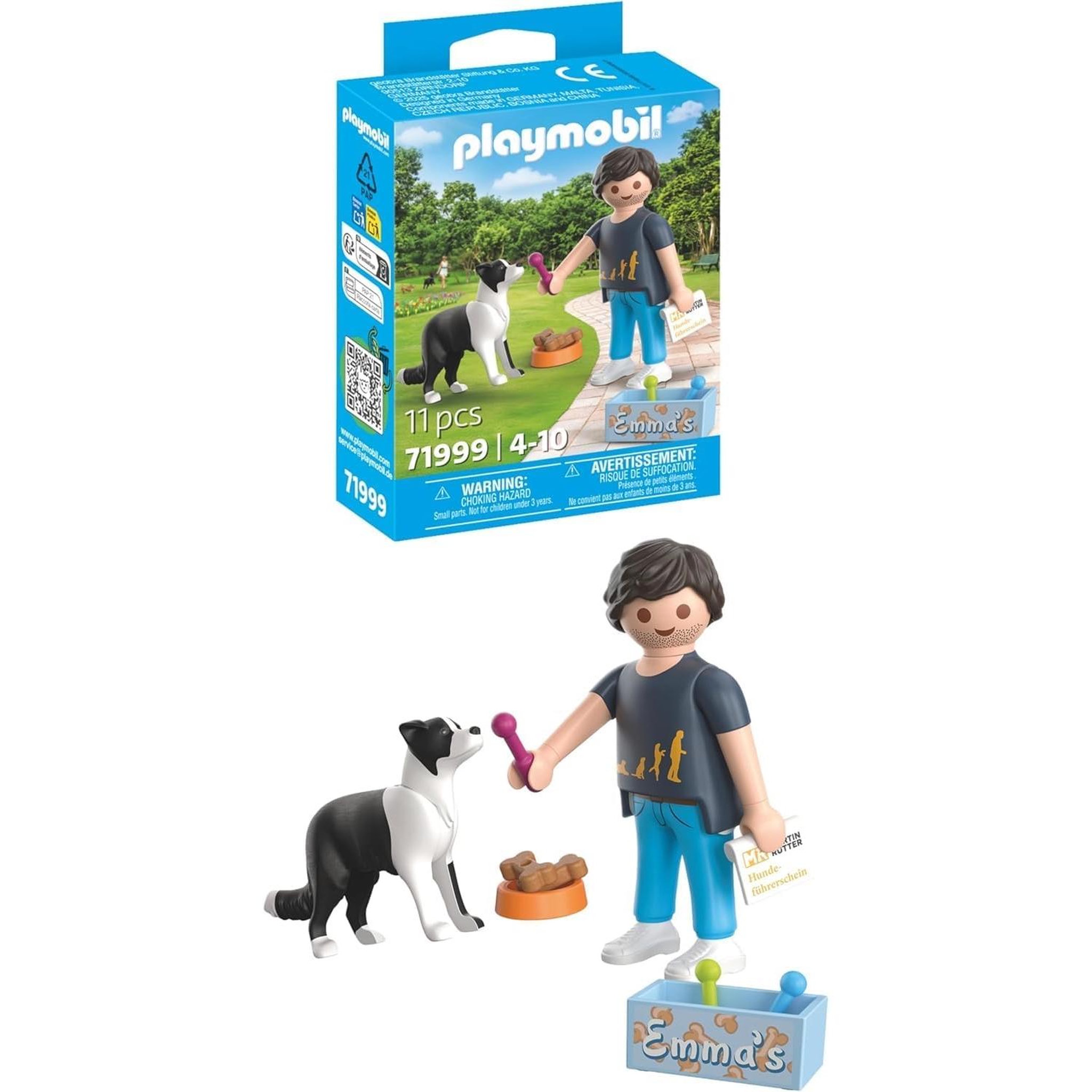 Voir la diapositive 2 : PLAYMOBIL Le dresseur de chiens Martin Rütter