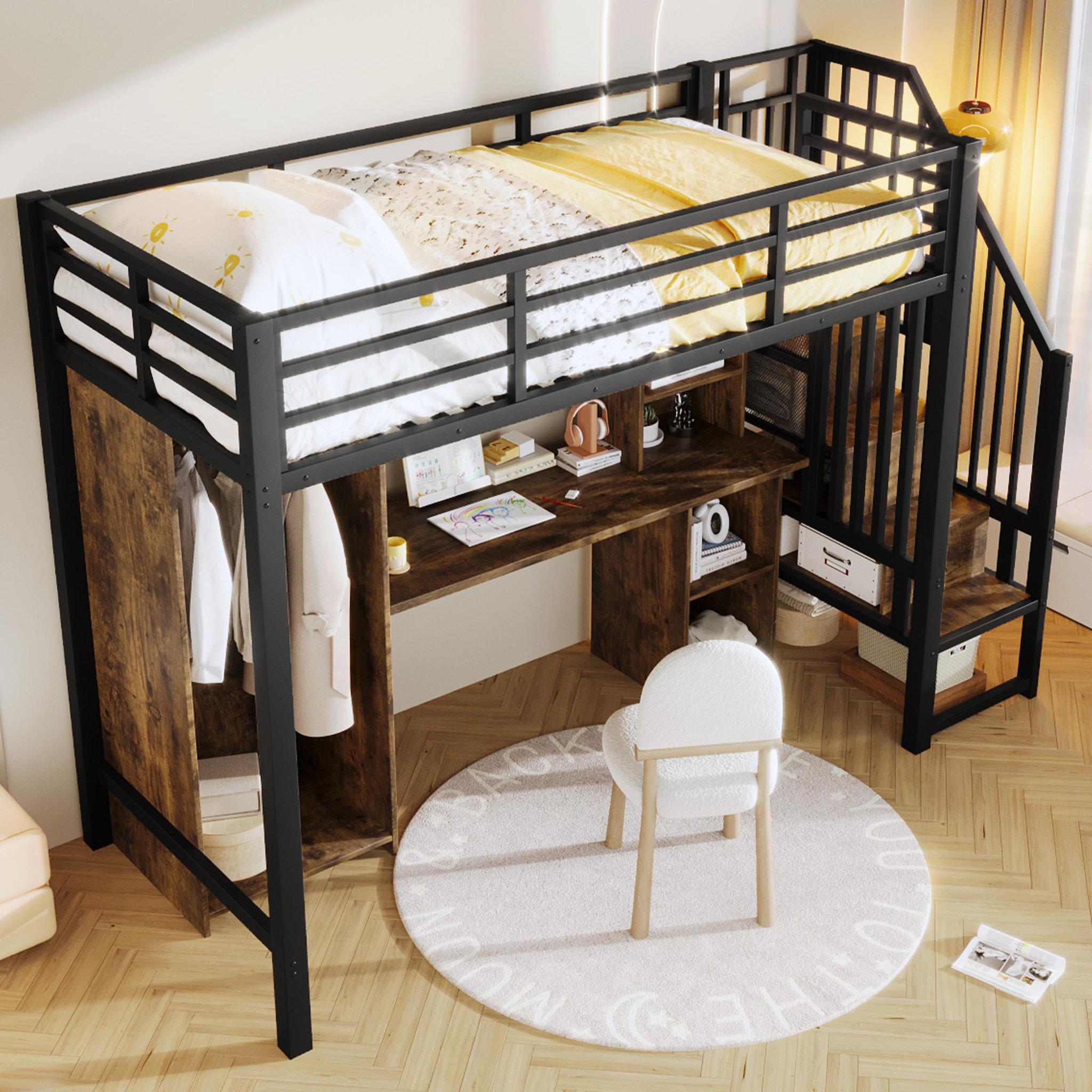 Voir la diapositive 5 : MERAX Lit mezzanine