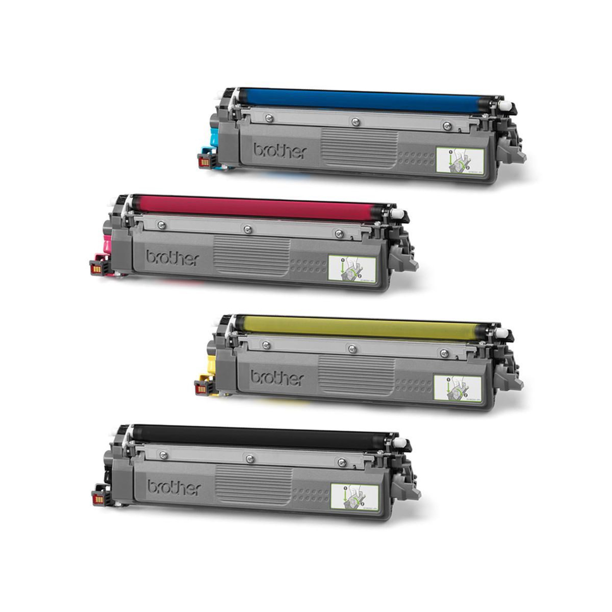 Voir la diapositive 3 : Brother Toner pack 4 coul tn248 c/m/y/bk