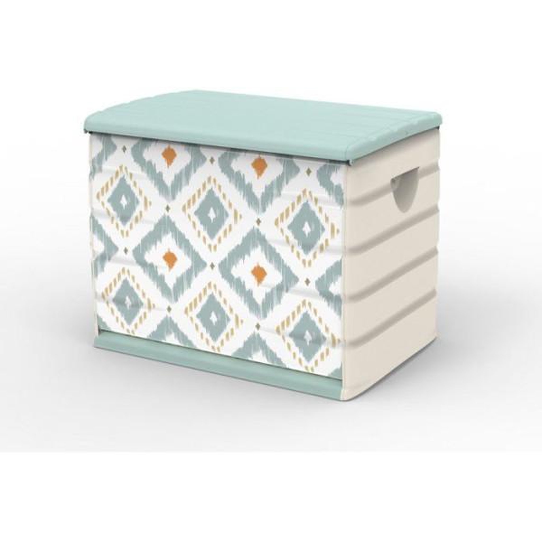 PLASTIKEN Coffre de rangement - plastiken - 260 l - 80 x 61 x 53 cm - vintage