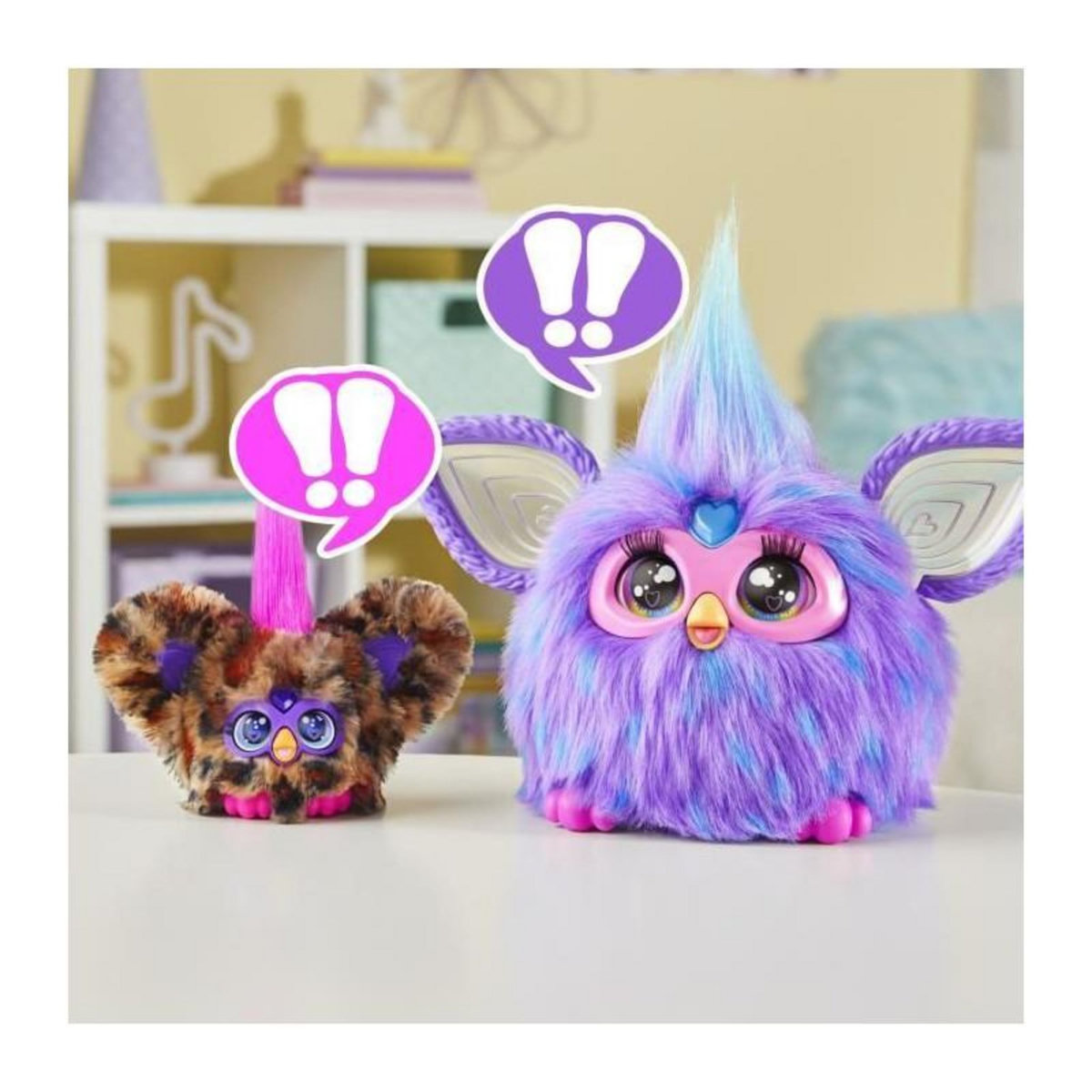 HASBRO Peluche interactive Hasbro Furby Furblets Chee-Chee marron