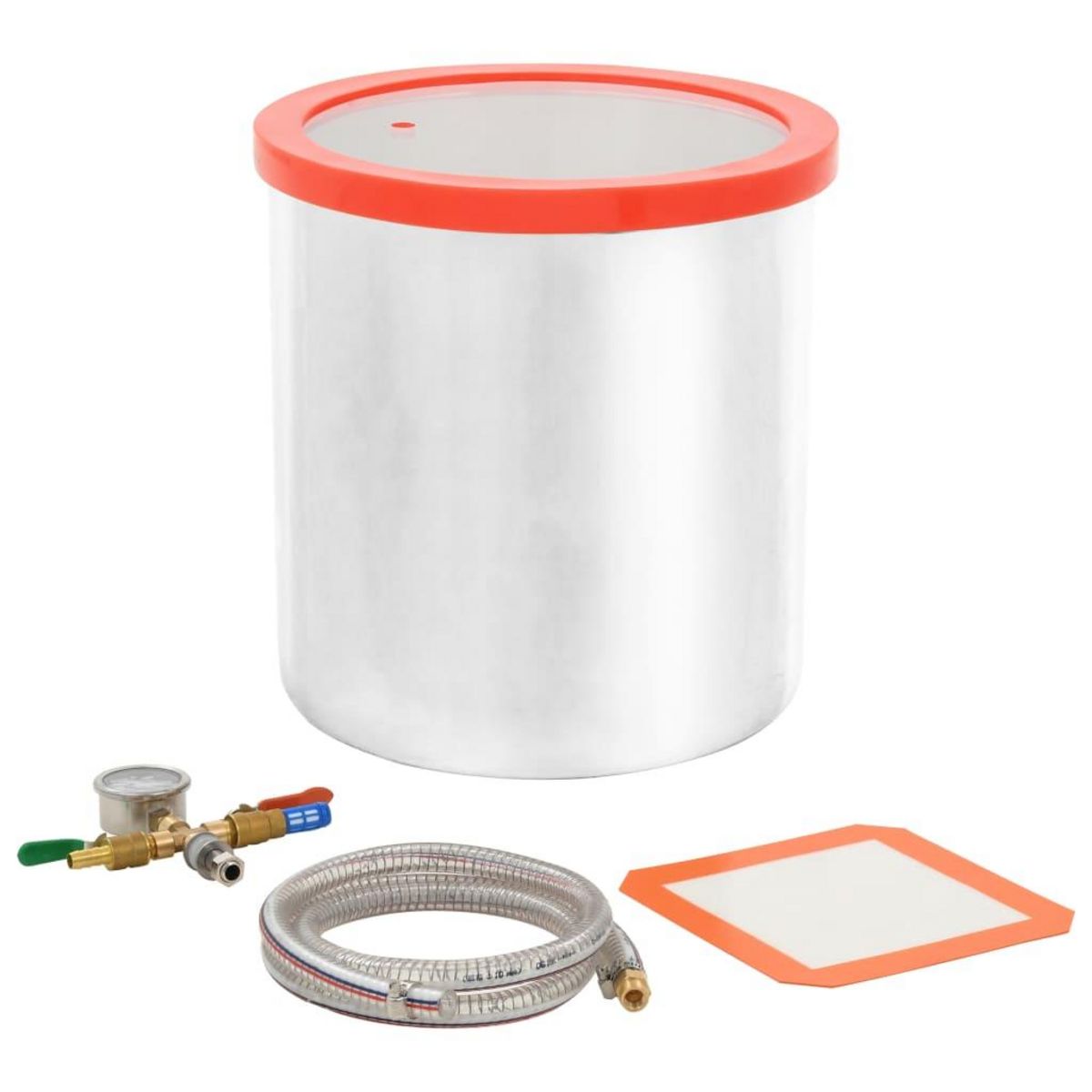 VIDAXL Chambre sous vide Acier inoxydable 18,9 L