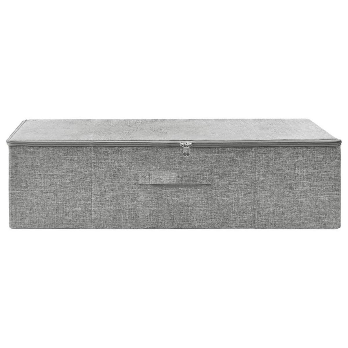 VIDAXL Boîte de rangement Tissu 70x40x18 cm Gris
