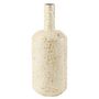 Voir la diapositive 1 : Paris Prix Vase Bouteille Motif Mosaïque  Nuye  54cm Ivoire
