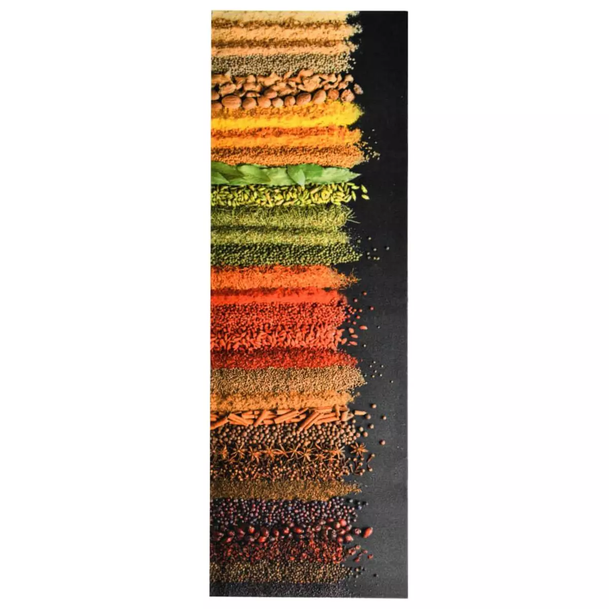 VIDAXL Tapis de sol de cuisine lavable Epice 60x180 cm