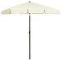 Voir la diapositive 2 : VIDAXL Parasol de plage jaune sable 180x120 cm