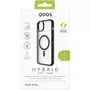 Qdos Coque bumper iPhone 15 Plus MagSafe Hybrid SNAP noir