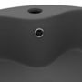 Voir la diapositive 5 : VIDAXL Lavabo de luxe avec trop-plein Gris fonce mat 36x13cm Ceramique