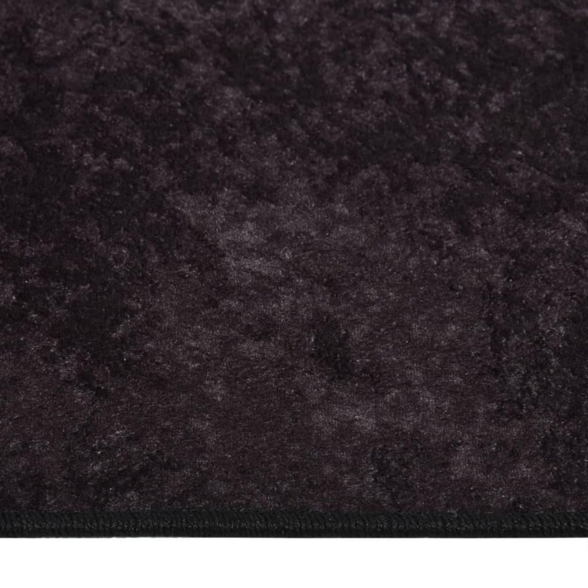 VIDAXL Tapis lavable antiderapant 190x300 cm anthracite
